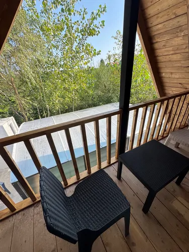 تصویر 4 - کلبه کلبه سوئیسی لاکچری استخر اب گرم در شیرود