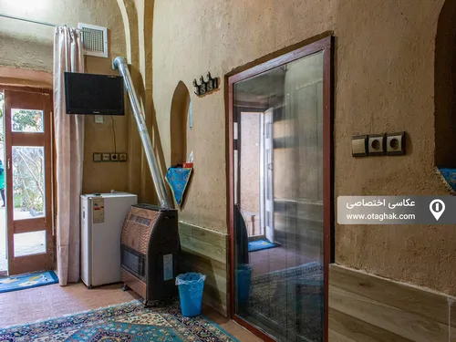 تصویر 1 - اقامتگاه بوم‌گردی  عمارت بانو (اتاق کاهگلی) در  یزد