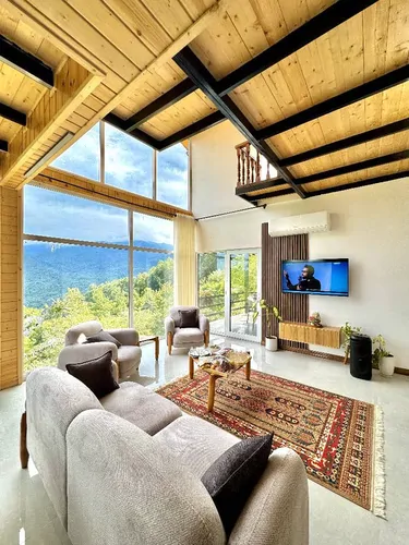 تصویر 3 - کلبه جنگلی تی لند با جکوزی در  رامسر