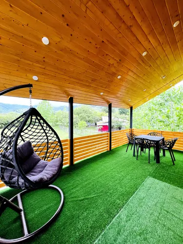 تصویر 16 - کلبه سوئیسی جنگلی جکوزی دار هاریکا در  ماسال