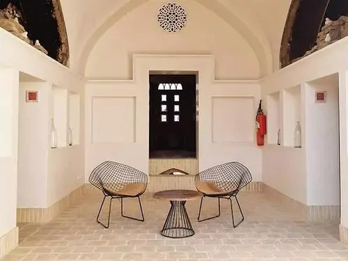تصویر 13 - هتل سنتی خانه سپنج(اتاق ایوان دو) در  کاشان