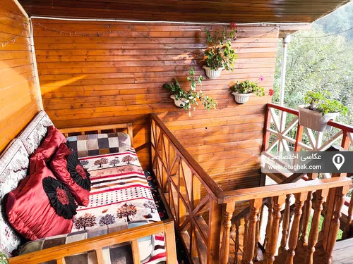 تصویر 31 - کلبه دوبلکس جنگلی با ویوی سد البرز  در  لفور