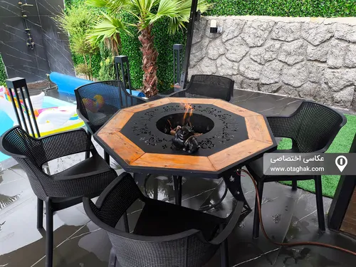 تصویر 19 - کلبه  سوئیسی لوکس استخردار آبگرم ورنا در  خمام