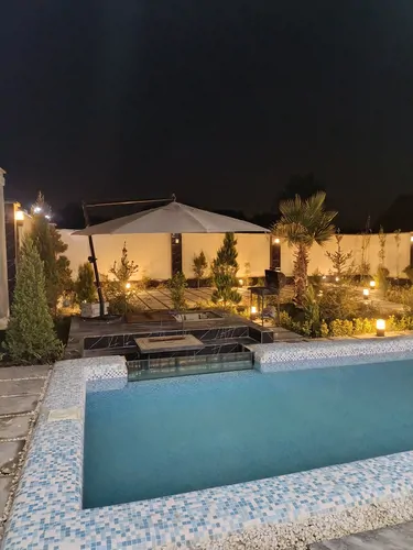 تصویر 14 - ویلا استخردار آبگرم کالیفرنیا با بیلیارد در  سهیلیه