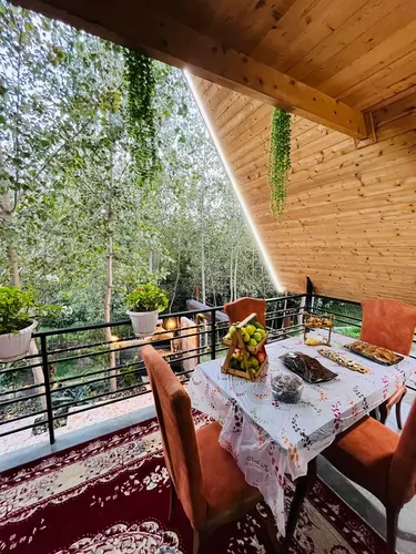 تصویر 3 - کلبه سوئیسی پناه با جکوزی  در  شیرگاه