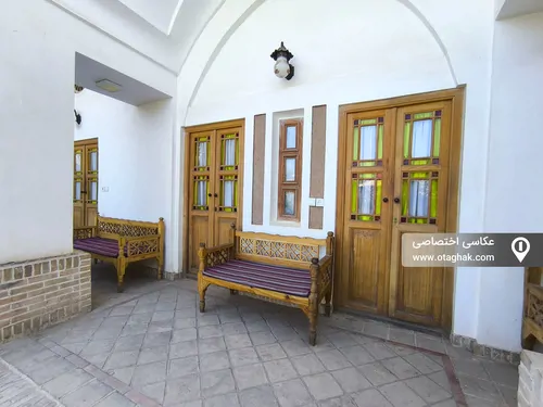 تصویر 5 - اقامتگاه بوم‌گردی خانه باغ تاریخی کیمیا (اتاق 3) در  کاشان
