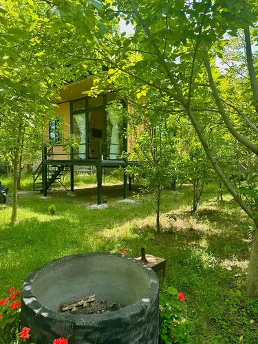 تصویر 13 - کلبه شیشه ای باغ گردو در ماسال