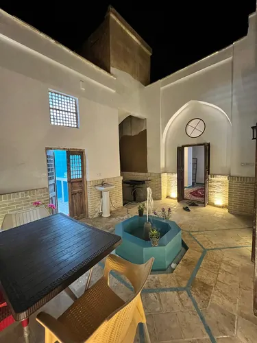 تصویر ۱ - خانه سنتی ماه‌نشین  در  کاشان