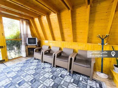 تصویر 6 - کلبه سوئیسی ارغوان در  سوادکوه