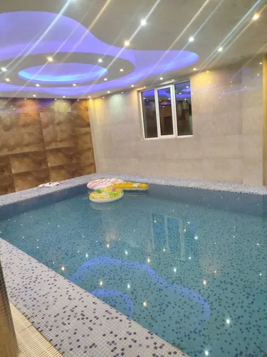 تصویر 20 - ویلا استخردار آبگرم قصر ژرورا با بیلیارد در  کلاردشت