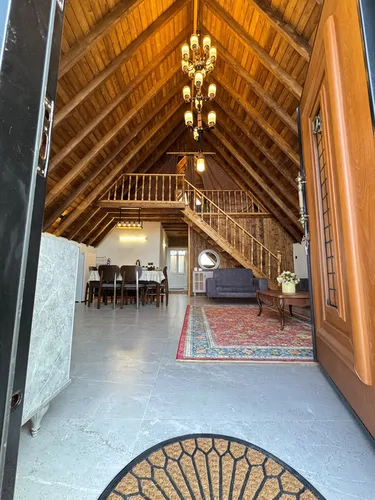 تصویر 3 - کلبه کلبه سوئیسی لاکچری استخر اب گرم در شیرود