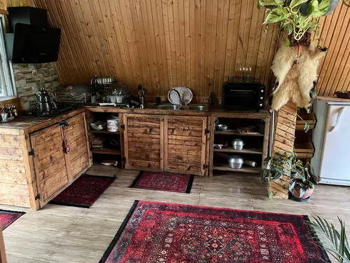 تصویر 8 - کلبه سوئیسی چوبی استخردار آبگرم هیرکان در ماسال