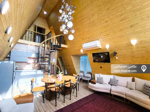 تصویر 5 - کلبه سوئیسی استخردار چِکود در  شیرگاه