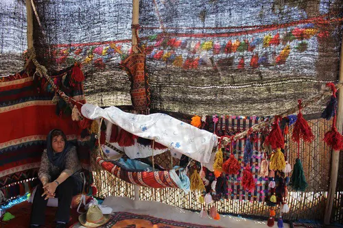 تصویر 2 - روستایی و عشایری چادر عشایری در فیروزآباد