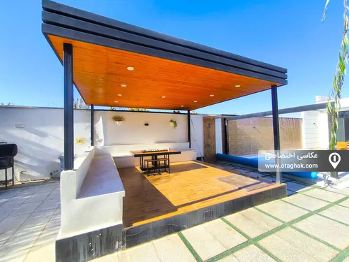 تصویر 31 - ویلا استخردار آبگرم وایت اند بلک در کردان