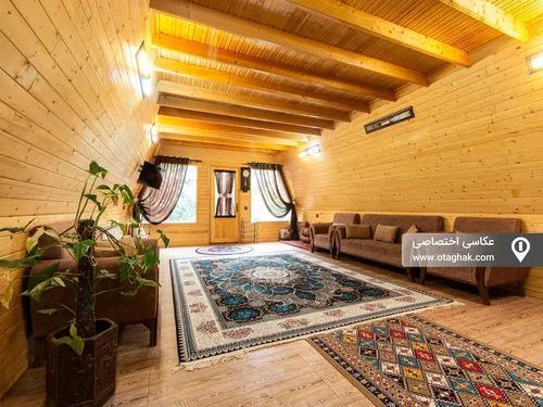 تصویر 5 - کلبه سوئیسی استخردار آبگرم آرش در  شیرگاه