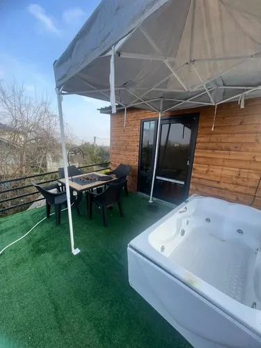 تصویر 14 - کلبه سوئدی دل آرام با جکوزی در  شیرود