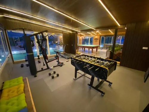 تصویر 18 - ویلا تریپلکس مدرن استخردار آبگرم ستاره با باشگاه بدنسازی در  کلاردشت