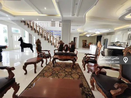 تصویر 26 - ویلا استخردار آبگرم قصر سفید با بیلیارد در  سهیلیه