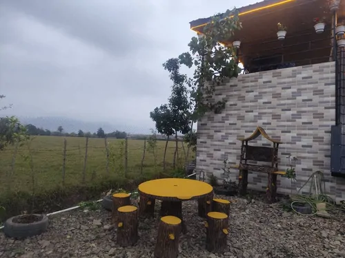 تصویر 18 - کلبه سوئیسی استخردار آبگرم ماهلین در  ماسال