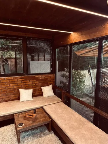 تصویر 4 - کلبه شیشه ای با جکوزی  در  فومن