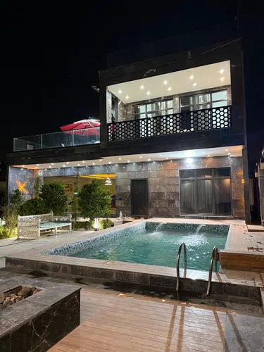 تصویر 17 - ویلا استخردار آبگرم نورماه با بیلیارد در  سهیلیه