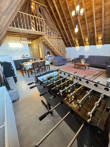 تصویر 5 - کلبه سوئیسی استخردار آبگرم حافا با فوتبال دستی در  شیرود