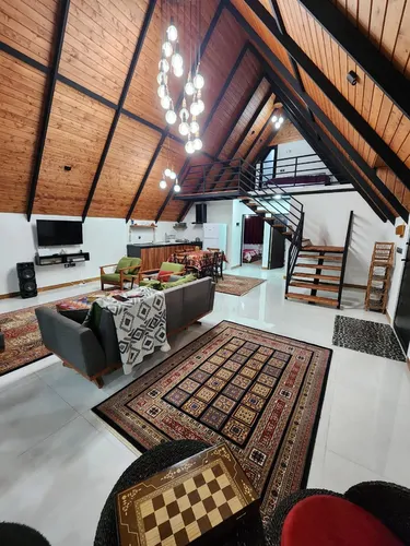 تصویر 7 - کلبه سوییسی آوان با جکوزی در رامسر