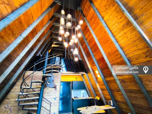 تصویر 4 - کلبه سوئیسی لاکچری آس در چالوس