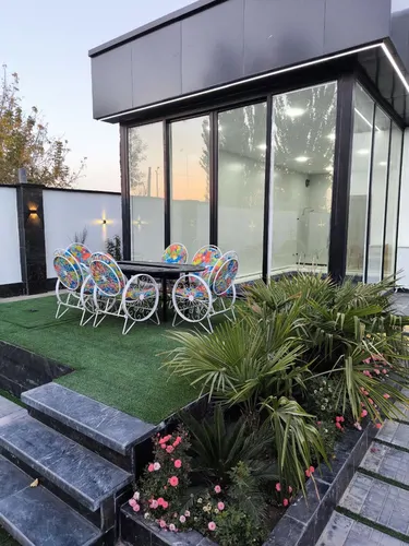 تصویر 17 - ویلا استخردار آبگرم نیکان با فوتبال دستی در چهارباغ