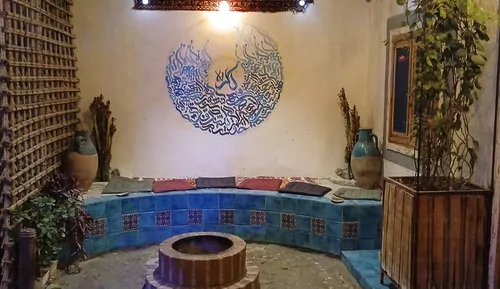 تصویر 28 - اقامتگاه بومگردی کاژه (واحد استرینگ آرت) در هنگام