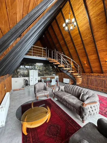 تصویر 10 - کلبه چوبی لوکس آرنا با جکوزی در رامسر