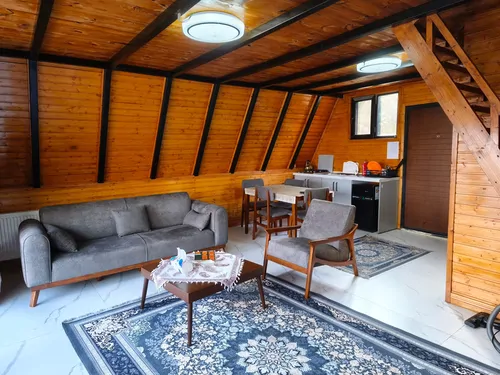 تصویر 12 - کلبه سوییسی سانیا (۱) با جکوزی  در  سوادکوه