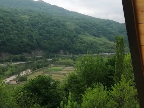 تصویر 4 - کلبه کلبه سوئیسی جنگلی دوبلکس آلپ  در سوادکوه
