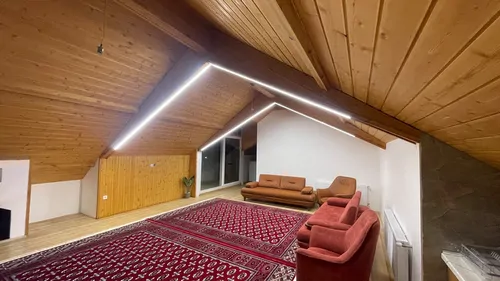 تصویر 3 - آپارتمان مبله با دیزاین چوب چوبینه (واحد وی ای پی) در علی آباد کتول