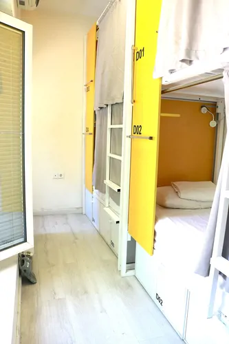 تصویر 4 - هاستل اتاق خوابگاهی 8 تخته بانوان سرویس بهداشتی و حمام اشتراکی(فیروزه) در  تهران