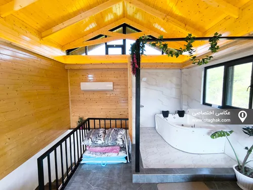 تصویر 3 - کلبه مهرا (4) با وان جکوزی در سوادکوه