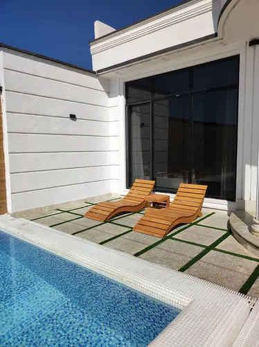 تصویر 16 - ویلا استخردار آبگرم وایت اند بلک در  کردان