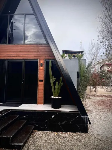 تصویر 22 - کلبه سوئیسی استخردار آبگرم آوان در  چالوس