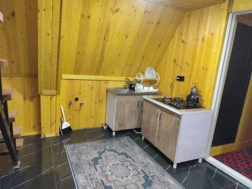 تصویر 5 - کلبه سوئیسی استخردار آبگرم ماهلین در  ماسال