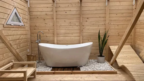 تصویر 16 - کلبه نیلا با سقف شیشه ای در رضوانشهر