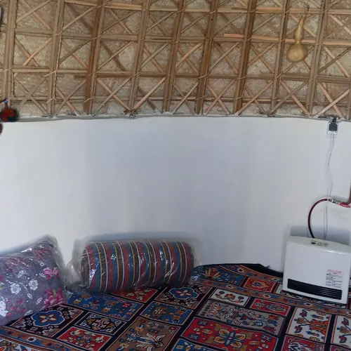 تصویر ۱ - اقامتگاه بوم‌گردی روژان (کپر بلوچستان) در گلبهار در  چناران