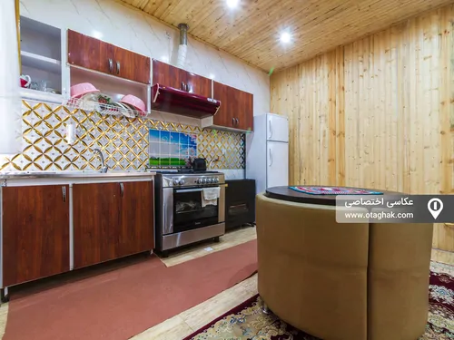 تصویر 6 - کلبه چوبی‌ میربلوک کنار رودخانه در  ماسال
