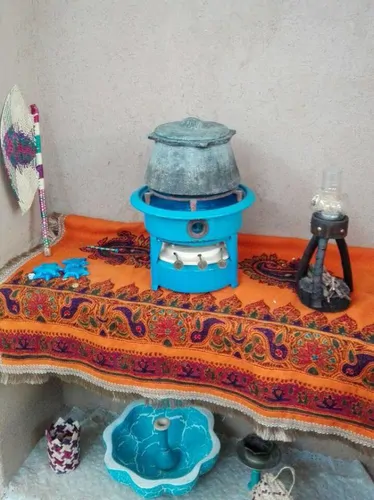 تصویر 19 - اقامتگاه بوم‌گردی نبکا(اتاق نارنج) در  شهداد