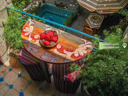 تصویر 12 - هتل سنتی ماه سلطان (اتاق زربانو) در  شیراز