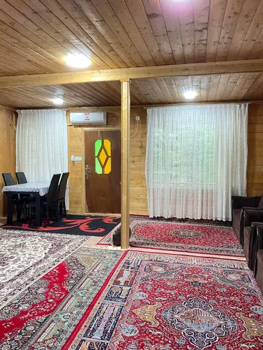 تصویر 4 - کلبه چوبی شمعدونی (لب رودخانه) در  ماسال