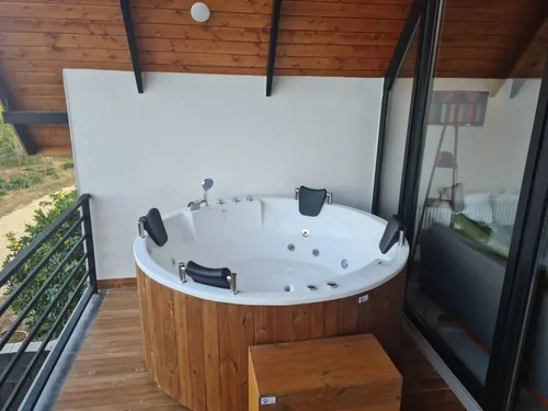 تصویر 4 - کلبه سوییسی آوان با جکوزی در رامسر