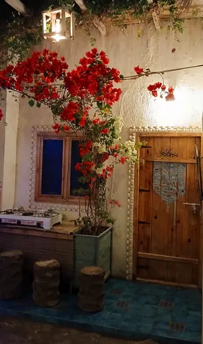 تصویر 24 - اقامتگاه بومگردی کاژه (واحد استرینگ آرت) در هنگام