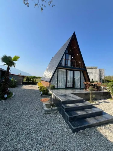 تصویر 21 - کلبه سوئیسی آریس با جکوزی در چالوس