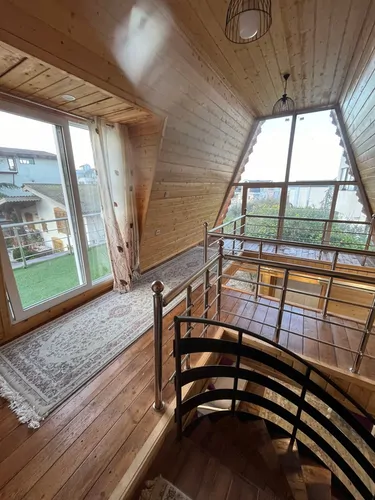 تصویر 14 - کلبه چوبی رویایی با جکوزی در  رامسر